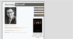 Desktop Screenshot of nicholasmirzoeff.com